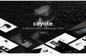 Coyote - многоцелевая тема WordPress