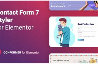 Contact Form 7 стайлер для Elementor – ConFormer