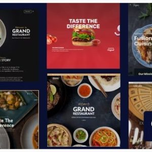 Grand Restaurant - WordPress тема для сайта ресторана