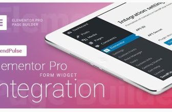 Elementor Pro Form Widget SendPulse Интеграция