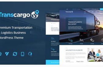 Transcargo - WordPress Тема для транспортных, логистических и судоходных компаний