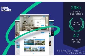 RealHomes - WordPress Тема недвижимости