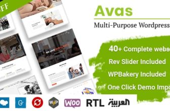 СКАЧАТЬ - Avas - Nulled - Многоцелевая тема WordPress