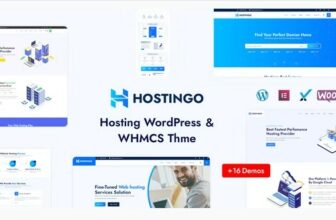 Hostingo — WordPress тема Хостинга и WHMCS