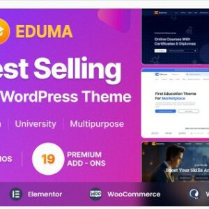 СКАЧАТЬ - Eduma - WordPress тема для Образования - на русском.