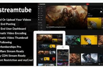 СКАЧАТЬ StreamTube - WordPress Тема для стрима