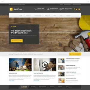 BuildPress универсальная строительная тема wordpress.