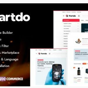 Магазин автозапчастей и инструментов WooCommerce eCommerce Elementor WordPress Theme