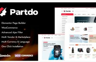 Магазин автозапчастей и инструментов WooCommerce eCommerce Elementor WordPress Theme