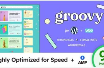 Groovy - Современный и легкий блог для WordPress